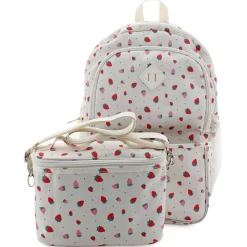 Madden Girl Strawberry Backpack With Lunch Tote