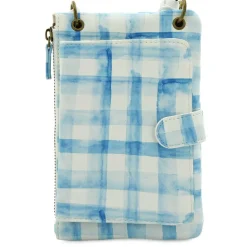 Marbella Ciana Plaid Crossbody With Phone Pocket