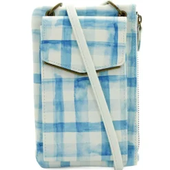 Marbella Ciana Plaid Crossbody With Phone Pocket