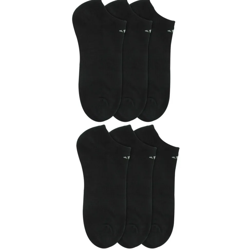 Men's adidas Cushioned No-Show 6-Pair Pack