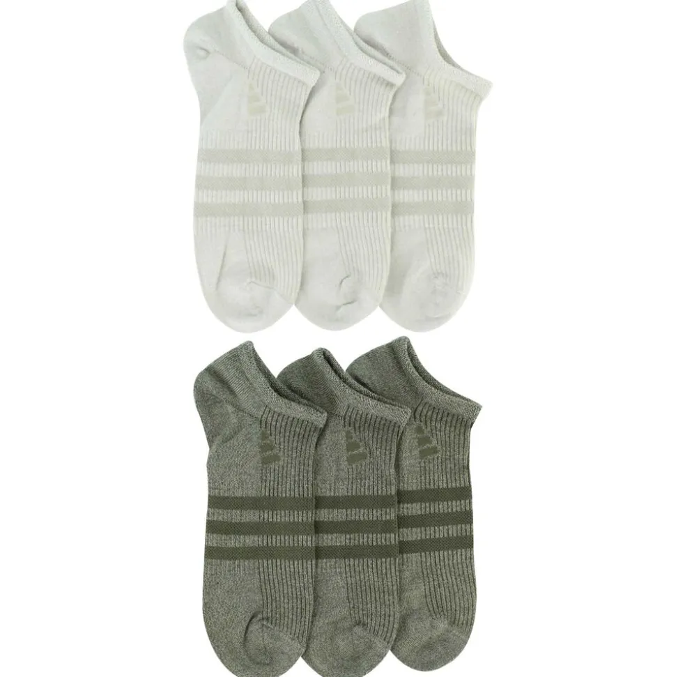 Men's adidas SUPERLITE No-Show 6-Pair Pack