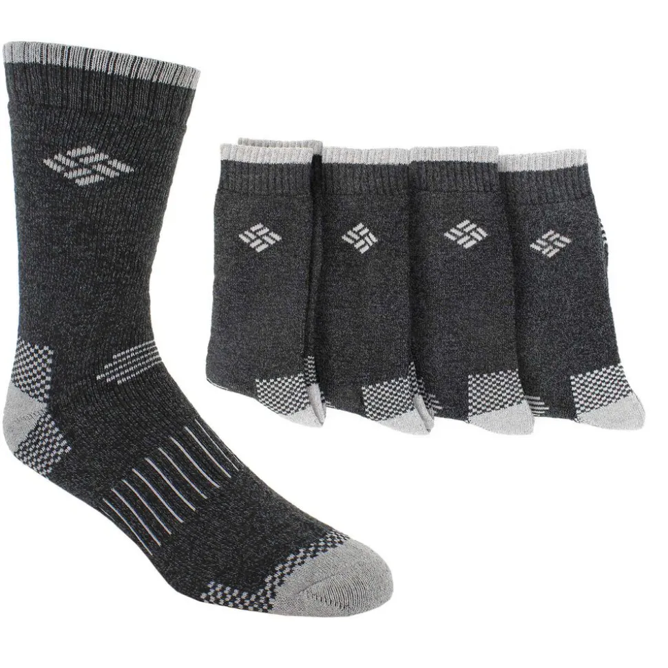 Men's Columbia Crew 4-Pair Pack