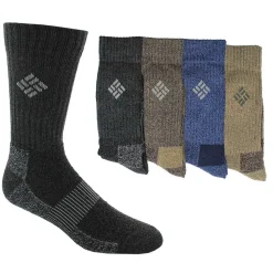 Men's Columbia Crew 4-Pair Pack