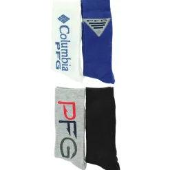 Men's Columbia PFG Classic Crew 4-Pair Pack