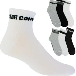 Men's Converse Half-Cushione Quarter 6-Pair Pack