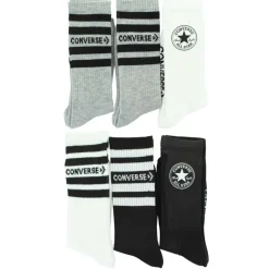 Men's Converse Half-Cushion Logo Crew 6-Pair Pack