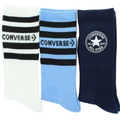 Men's Converse Half-Cushion Logo Crew 3-Pair Pack