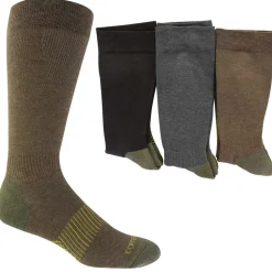 Men's Copper Fit Crew Compression Socks 3 Pairs