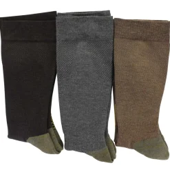 Men's Copper Fit Crew Compression Socks 3 Pairs
