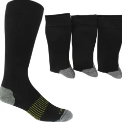 Men's Copper Fit Crew Compression Socks 3 Pairs