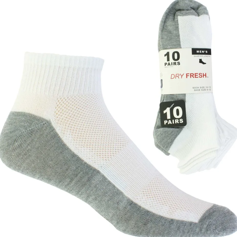 Men's Dry Fresh Quarter 10 for $10