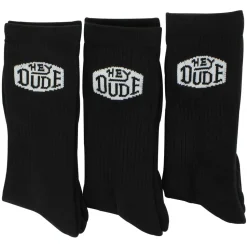 Men's HEYDUDE Crew 3-Pair Pack