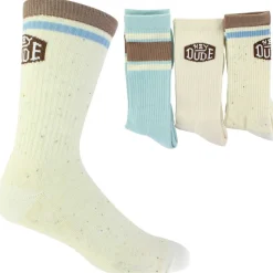 Men's HEYDUDE Striped Crew 3-Pair Pack