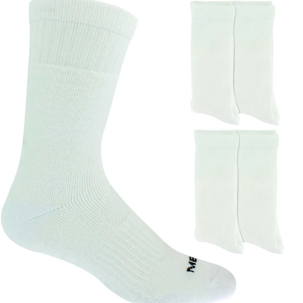 Men's Merrell Cushioned Hiking Socks 4-Pair Pack