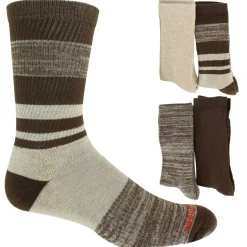 Men's Merrell Striped Crew 4-Pair Pack