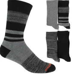 Men's Merrell Striped Crew 4-Pair Pack