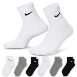 Men's Nike Everyday Cushioned Ankle Socks 6 Pairs