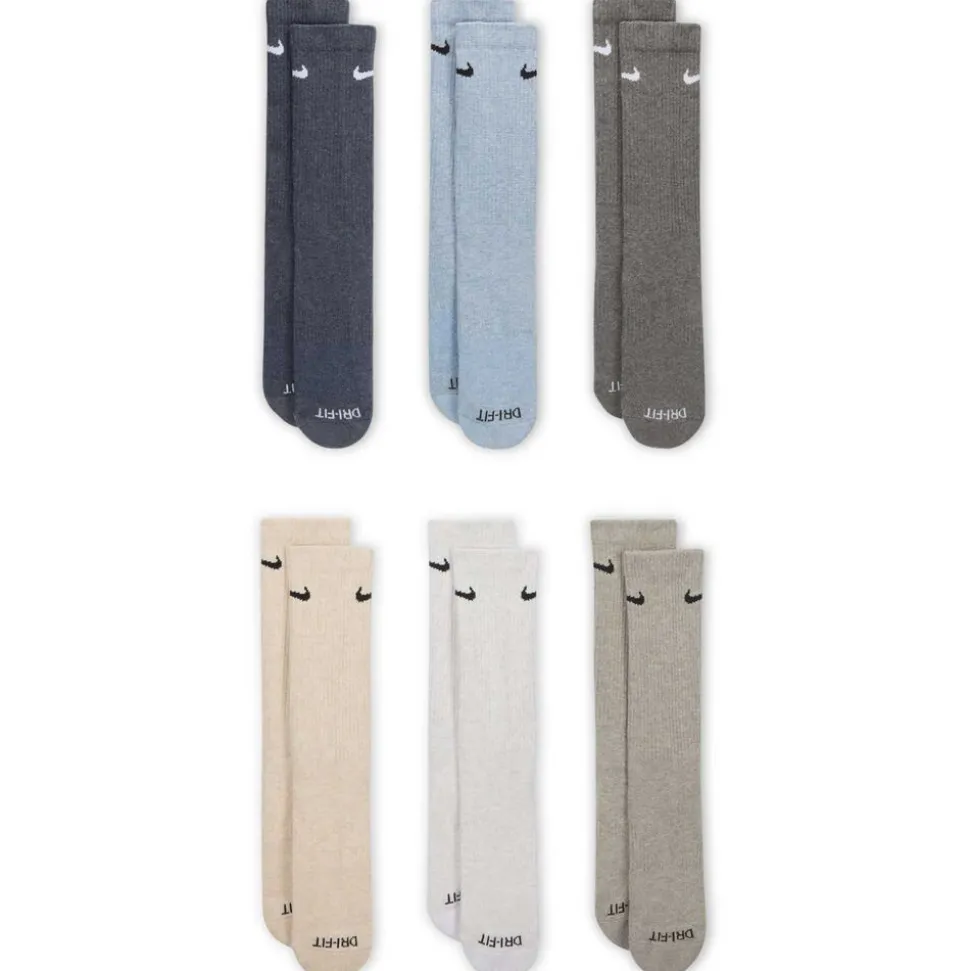 Men's Nike Everyday Cushioned Crew 6-Pair Pack