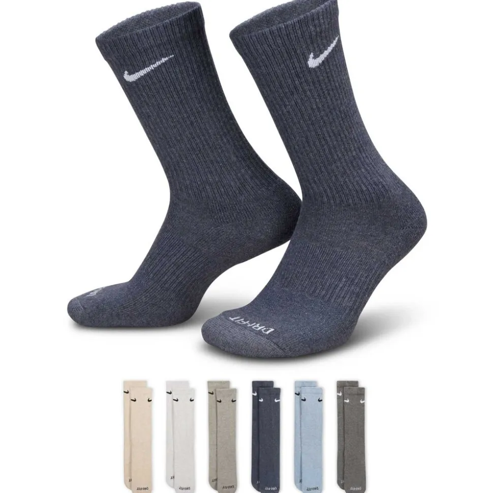 Men's Nike Everyday Cushioned Crew 6-Pair Pack