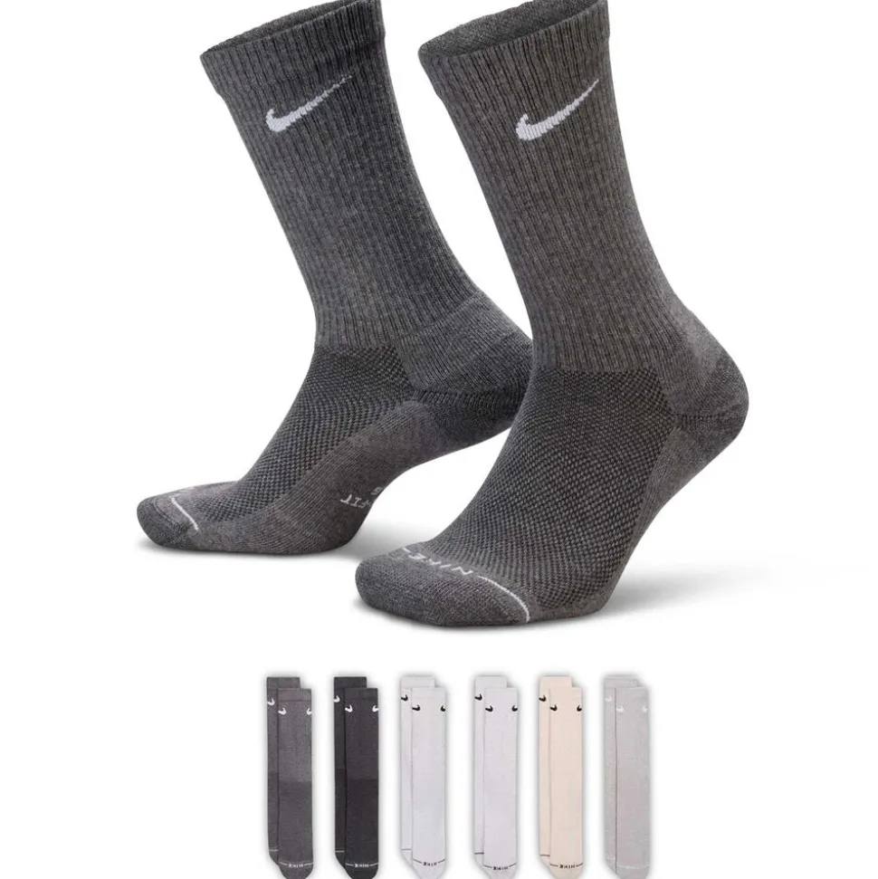 Men's Nike Everyday Elevated Crew 6-Pair Pack