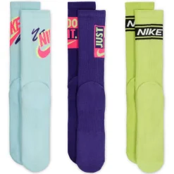 Men's Nike Everyday Plus Cushioned Crew 3 Pairs
