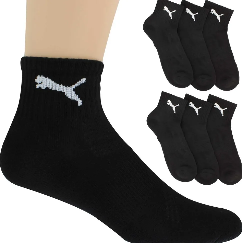 Men's PUMA Cushioned Quarter Crew 6-Pair Pack