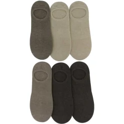 Men's Skechers Sport No-Show Liners 6-Pair Pack