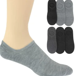 Men's Skechers Sport No-Show Liners 6-Pair Pack