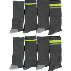 Men's Umbro Striped Performance Crew 8-Pair Pack