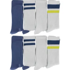 Men's Umbro Striped Performance Crew 8-Pair Pack