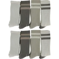 Men's Umbro Striped Performance Crew 8-Pair Pack