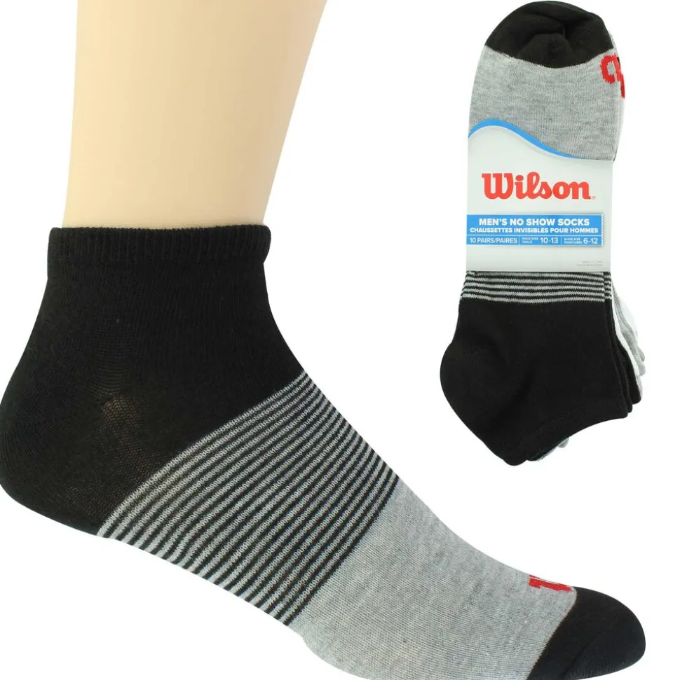 Men's Wilson No-Show 10 For $10