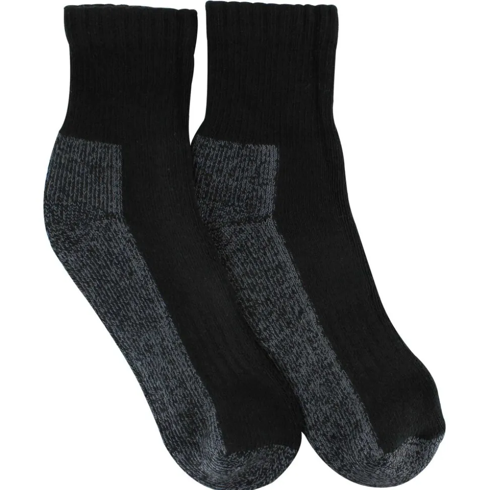 Men's Wolverine Steel-Toe Work Quarter 2-Pair Pack