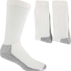 Men's Wolverine Steel-Toe Work Crew 2-Pair Pack