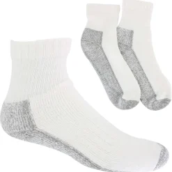Men's Wolverine Steel-Toe Work Quarter 2-Pair Pack