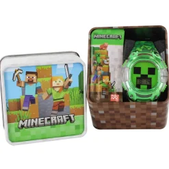 MINECRAFT Digital Watch With Flashing Lights