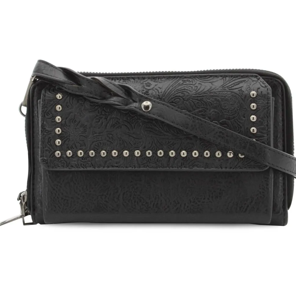 Sam & Hadley Embossed Wallet-On-A-String