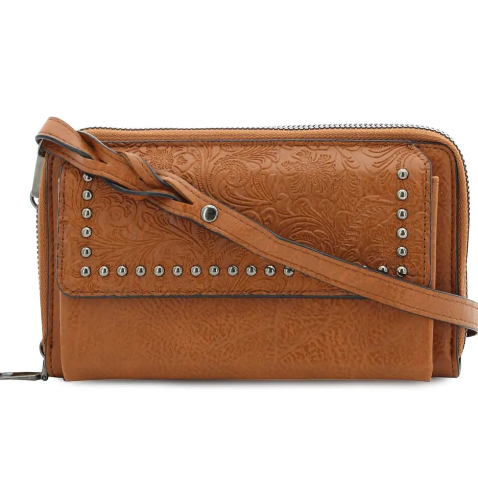 Sam & Hadley Embossed Wallet-On-A-String