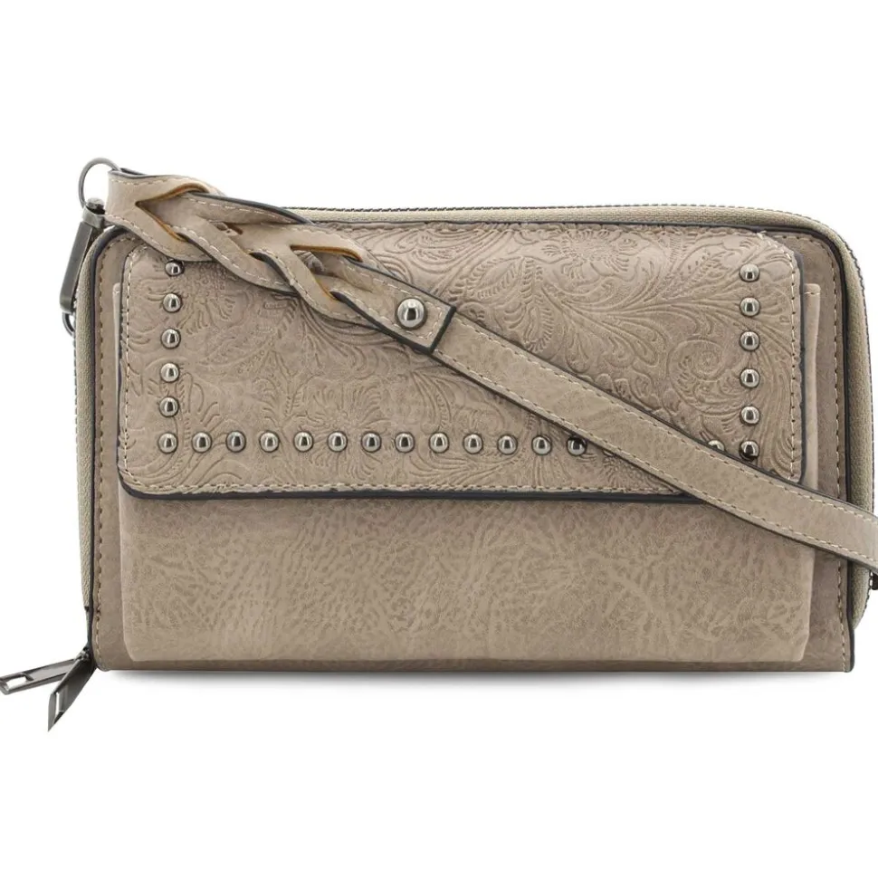 Sam & Hadley Embossed Wallet-On-A-String