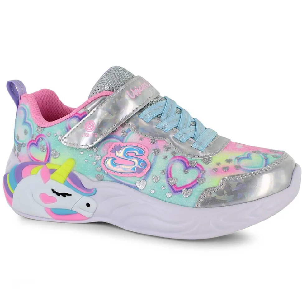 Skechers S-Lights - Unicorn Dreams - Heart Sparkle