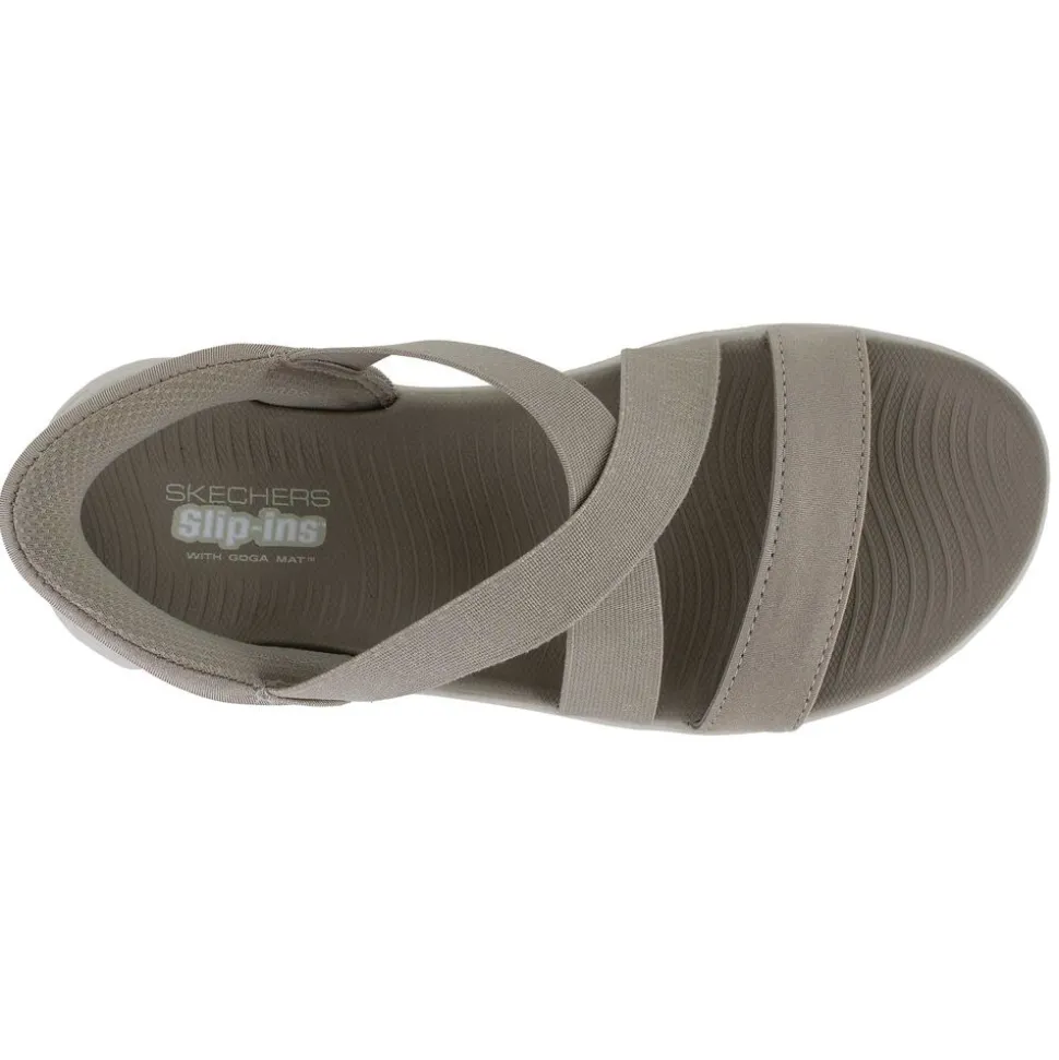 Skechers Slip-ins: GO WALK Flex Sandal - Glimmer