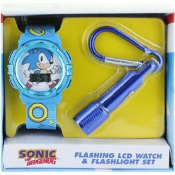 Sonic The HedgehogFlashing LCD Watch & Flashlight