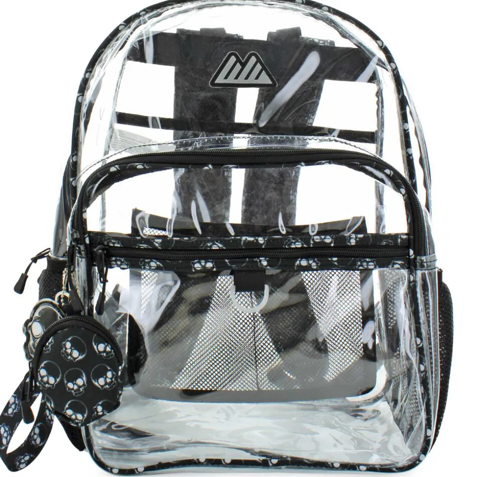 Summit Ridge Skull Clear Backpack Set