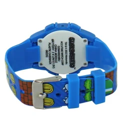 Super Mario Flashing LCD Watch And Flashlight Set