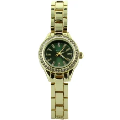 Tahari Faux-Diamond Watch