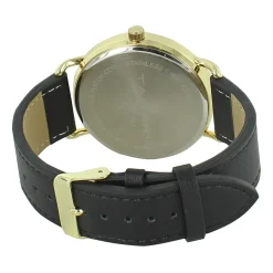 Tahari Watch With Simulated-Leather Band