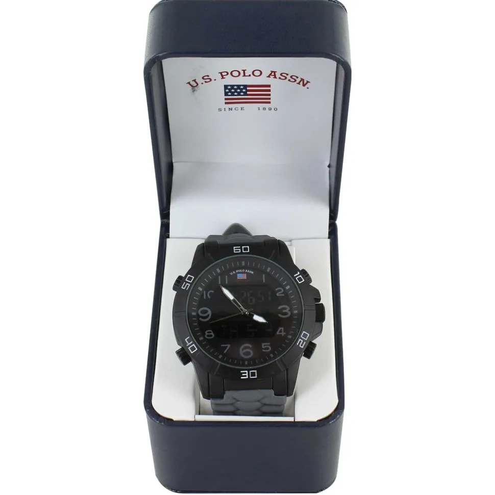 U.S. Polo Association Digital And Analog Watch
