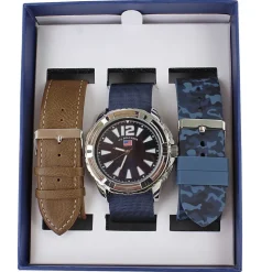U.S. Polo Association Interchangeable Watch Set