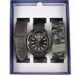 U.S. Polo Association Interchangeable Watch Set