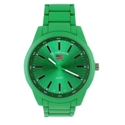 U.S. Polo Association Monochromatic Metal Watch